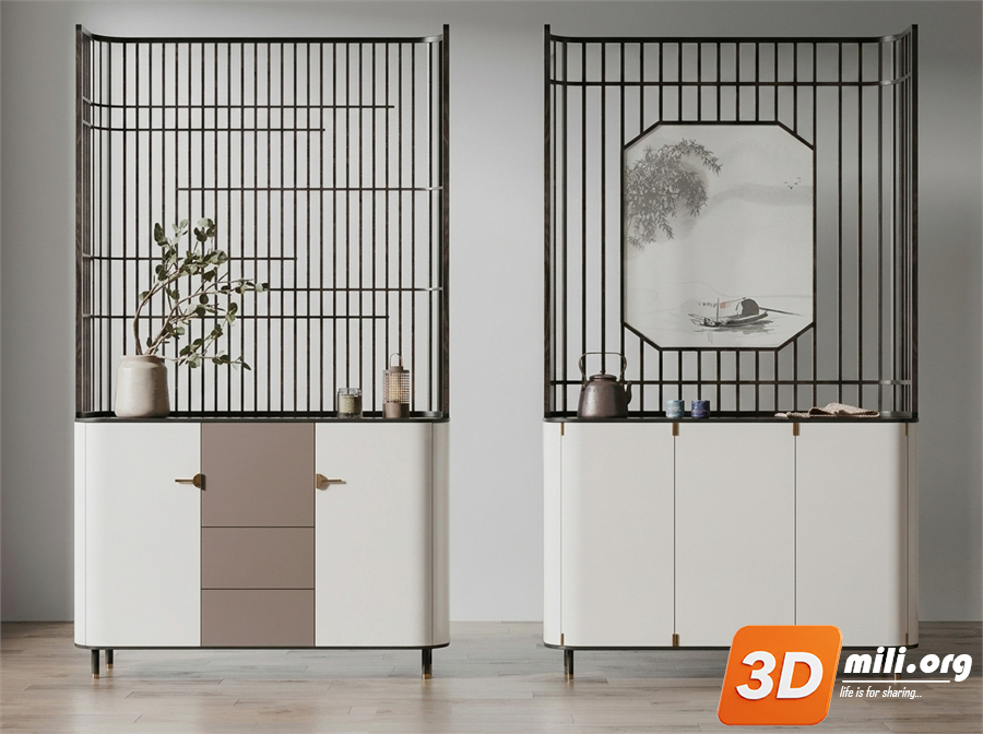 Shoe cabinet Skp Files